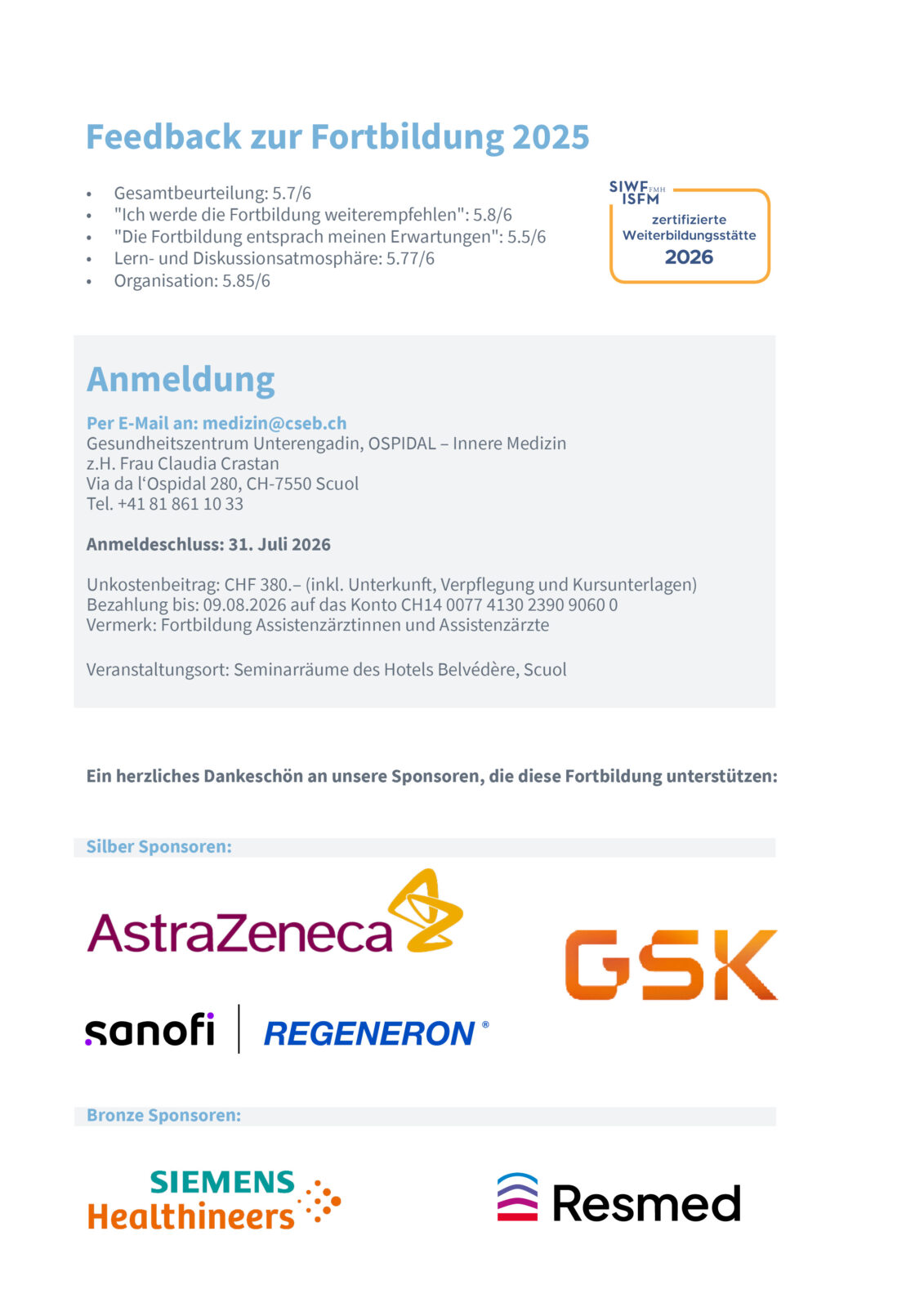 newsletter 20 MIT Sponsoren